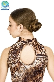 TOP ANIMALIER TIGRATO DONNA